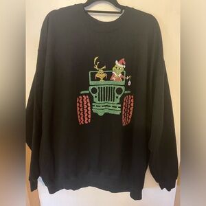 The Grinch Jeep Crewneck Sweatshirt
